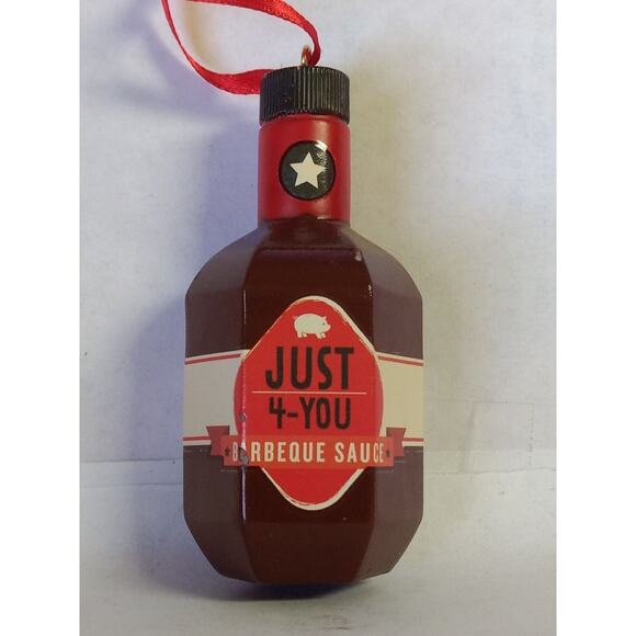 Hallmark Ornament 2018 - Just 4 You BBQ Sauce - Picture 1 of 1